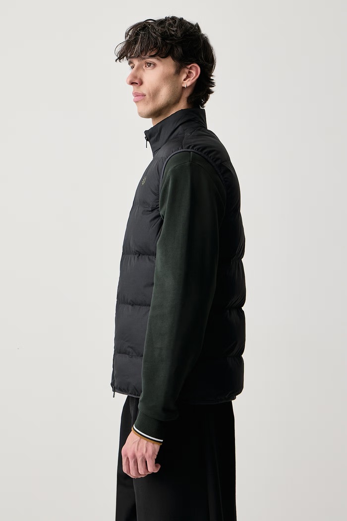 Bezrękawnik męski Fred Perry J8522.184 czarny