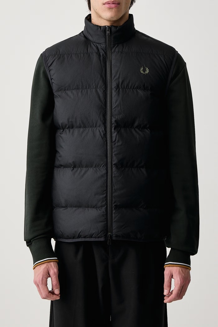 Bezrękawnik męski Fred Perry czarny J8522.184
