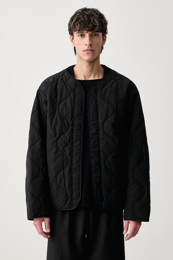 Parka męska bawełniana Fred Perry czarny J3321.102