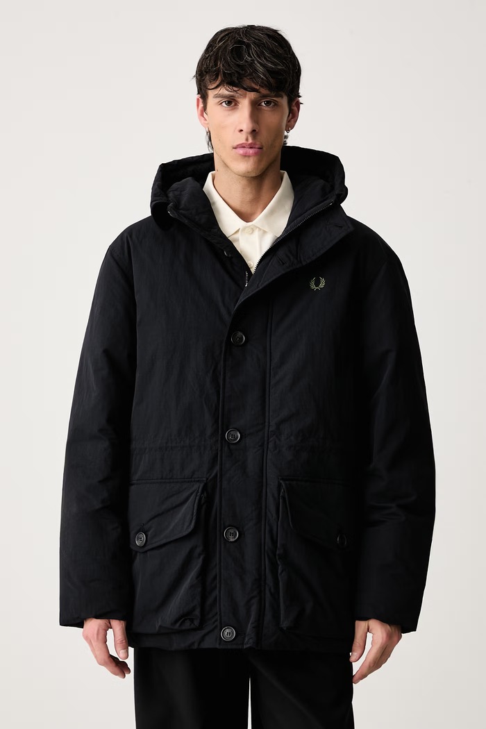 Fred Perry Parka męska czarny J3312.102