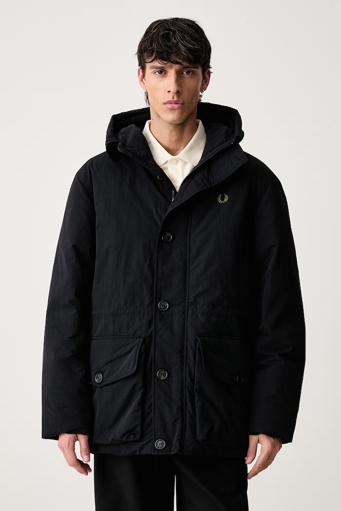 Fred Perry Parka męska czarny J3312.102