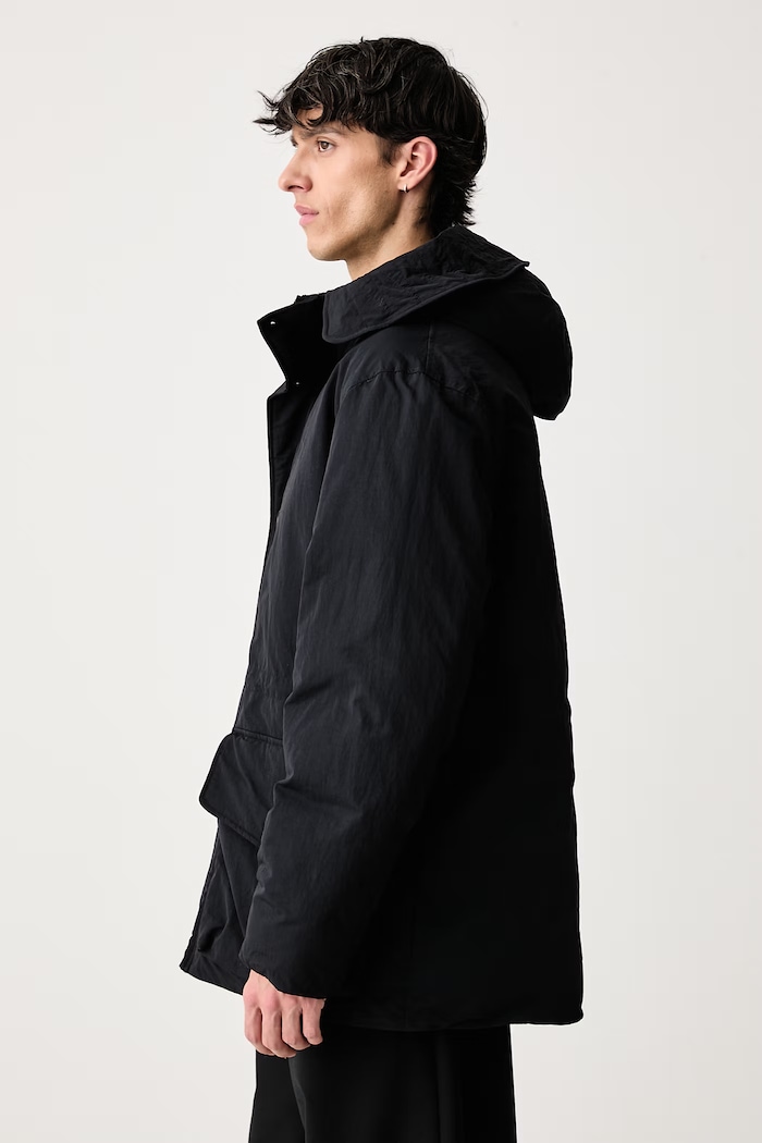 Parka męska Fred Perry J3312.102 czarny