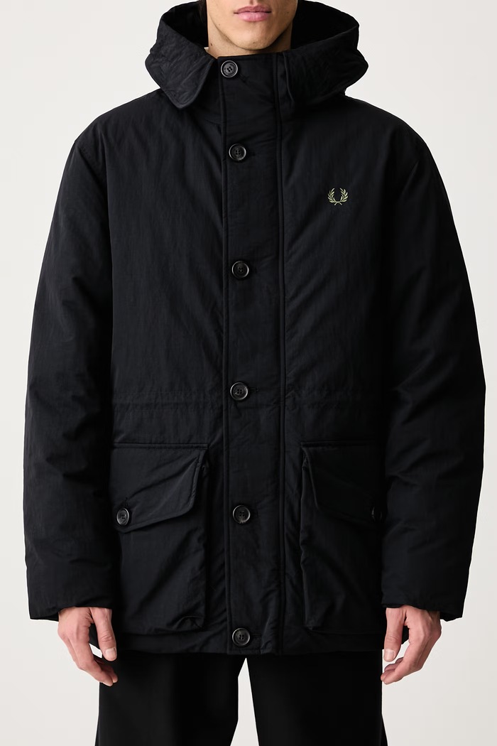 Parka męska Fred Perry czarny J3312.102