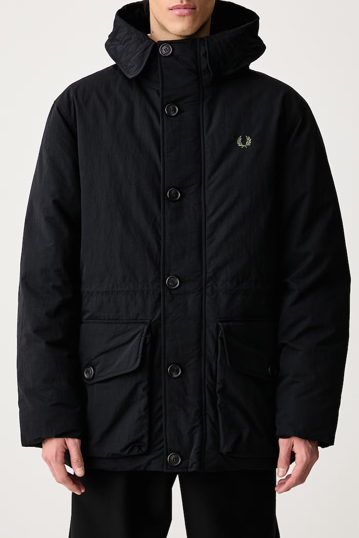Parka męska Fred Perry czarny J3312.102