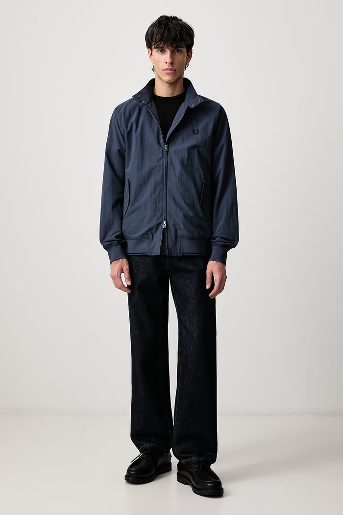 Fred Perry Kurtka przejściowa męska J3330.738 granatowy AW26