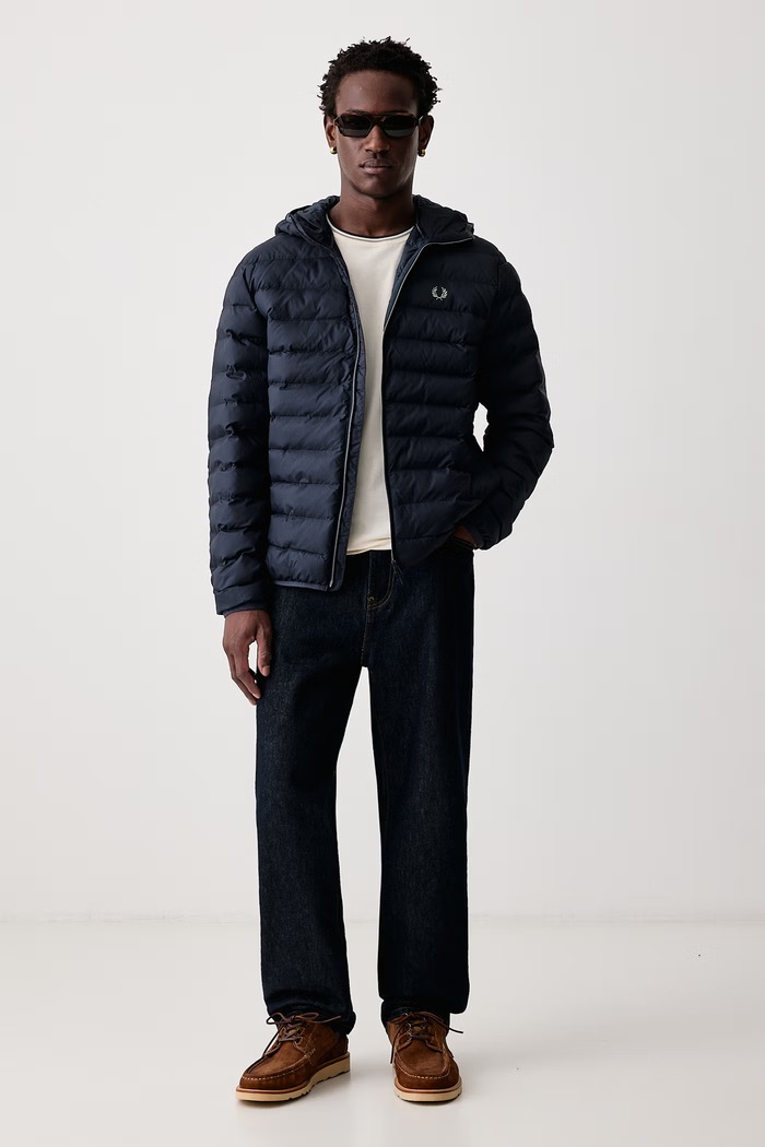 Fred Perry Kurtka pikowana męska J8553.738 granatowy AW26