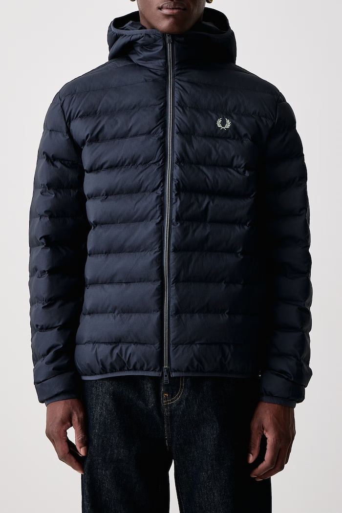 Kurtka pikowana męska Fred Perry granatowy J8553.738