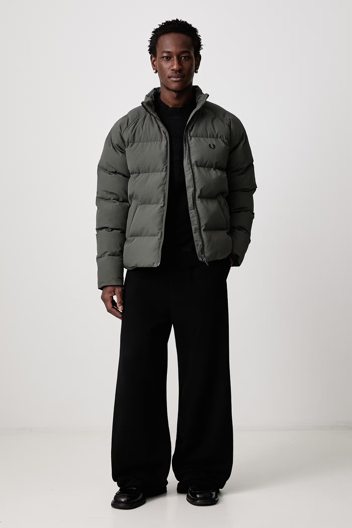 Fred Perry Kurtka zimowa męska J1309.638 zielony AW26