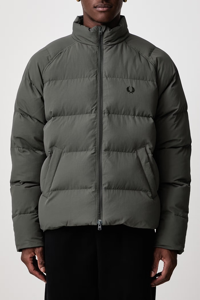 Kurtka zimowa męska Fred Perry zielony J1309.638