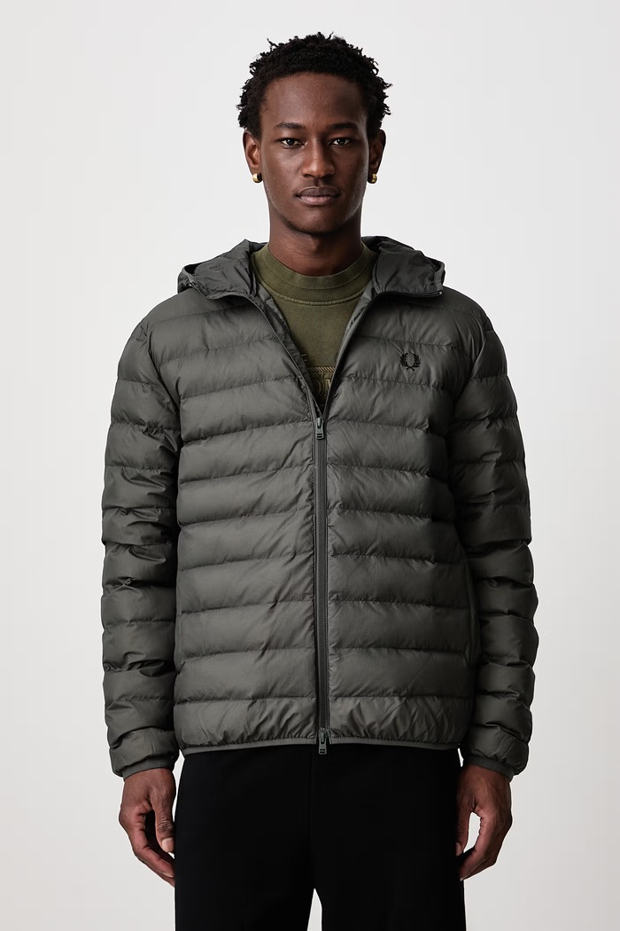 Fred Perry Krótka kurtka męska zielony J8553.638