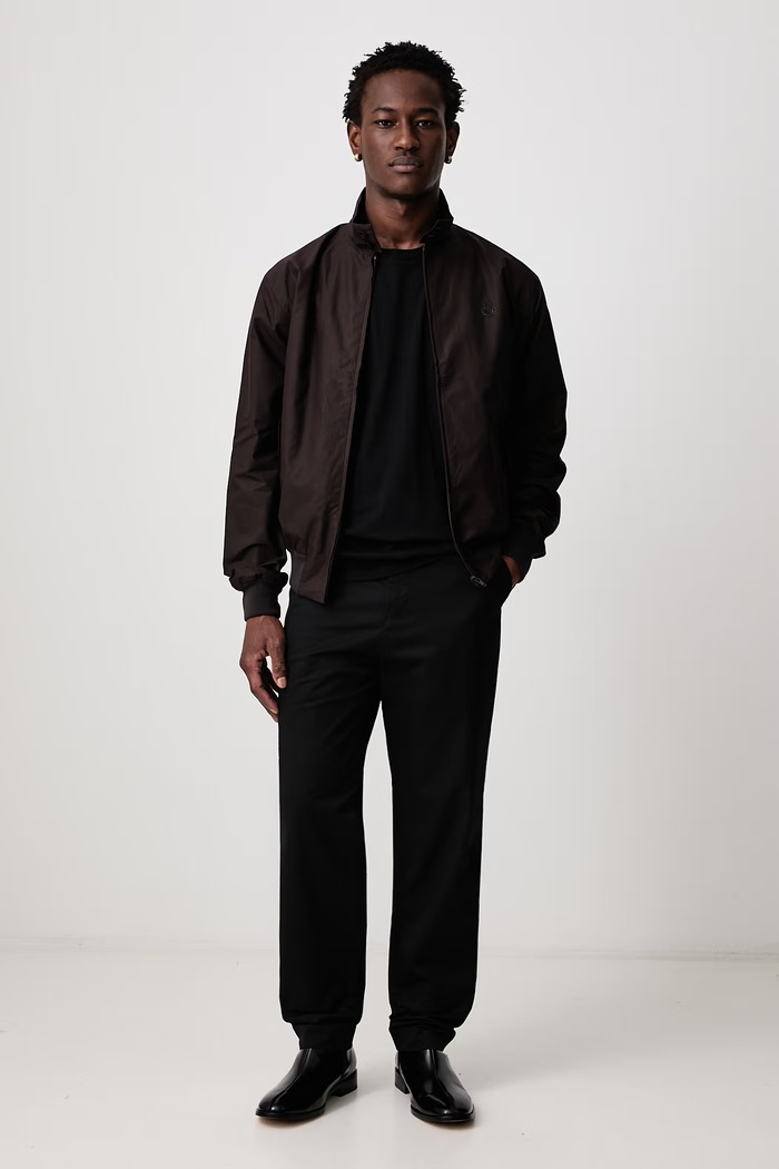 Fred Perry Kurtka męska bawełniana J3341.70D brązowy AW26