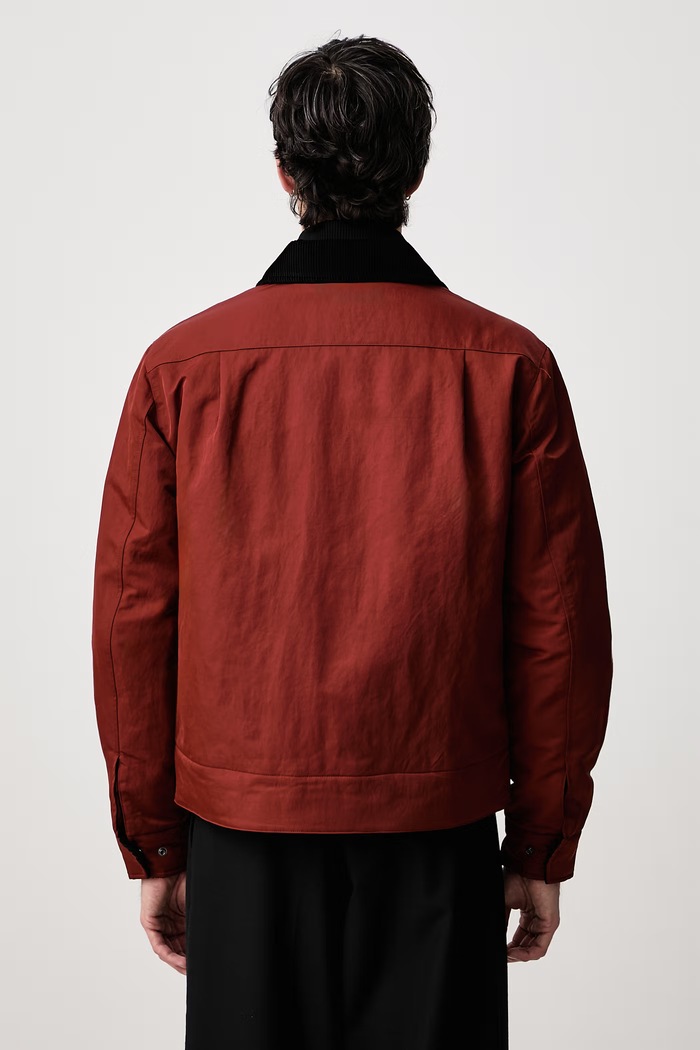 Odzież Fred Perry Kurtka przejściowa męska J3316.28C pomarańczowy