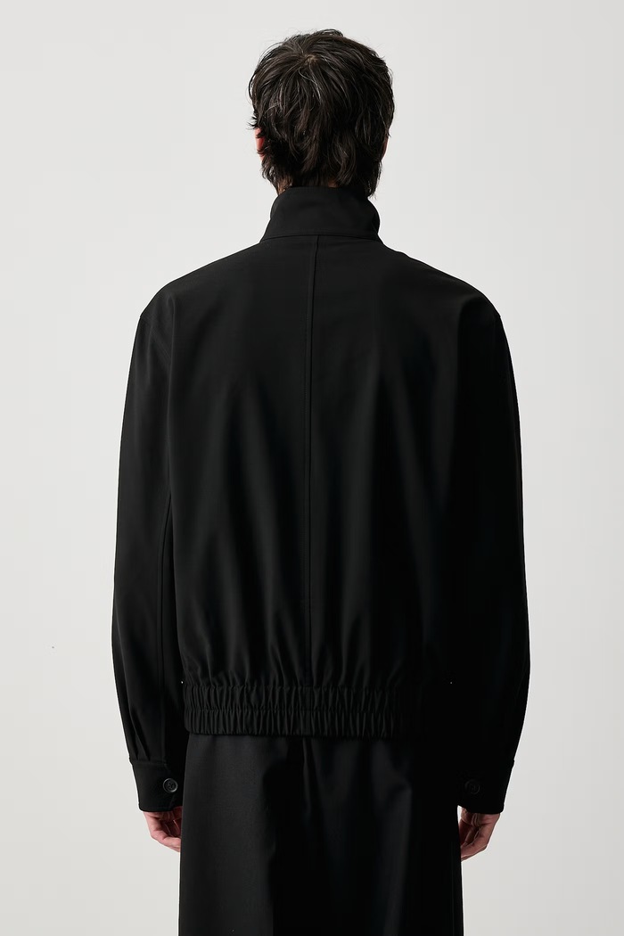 Odzież Fred Perry Kurtka męska z wiskozą J3319.69D czarny