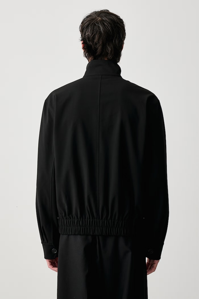 Odzież Fred Perry Kurtka męska z wiskozą J3319.69D czarny