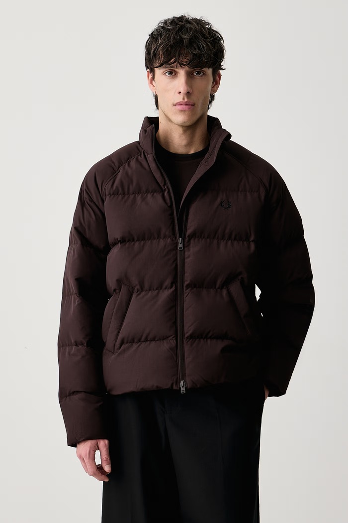 Fred Perry Kurtka pikowana męska brązowy J1309.33C