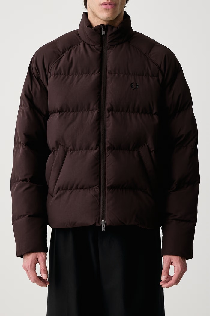 Kurtka pikowana męska Fred Perry brązowy J1309.33C