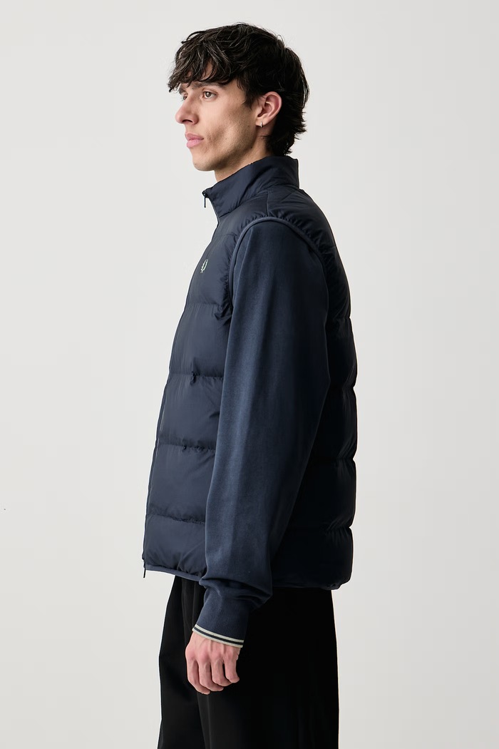 Bezrękawnik męski Fred Perry J8522.46B granatowy