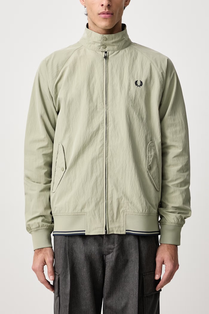 Kurtka przejściowa męska Fred Perry zielony J3330.M37