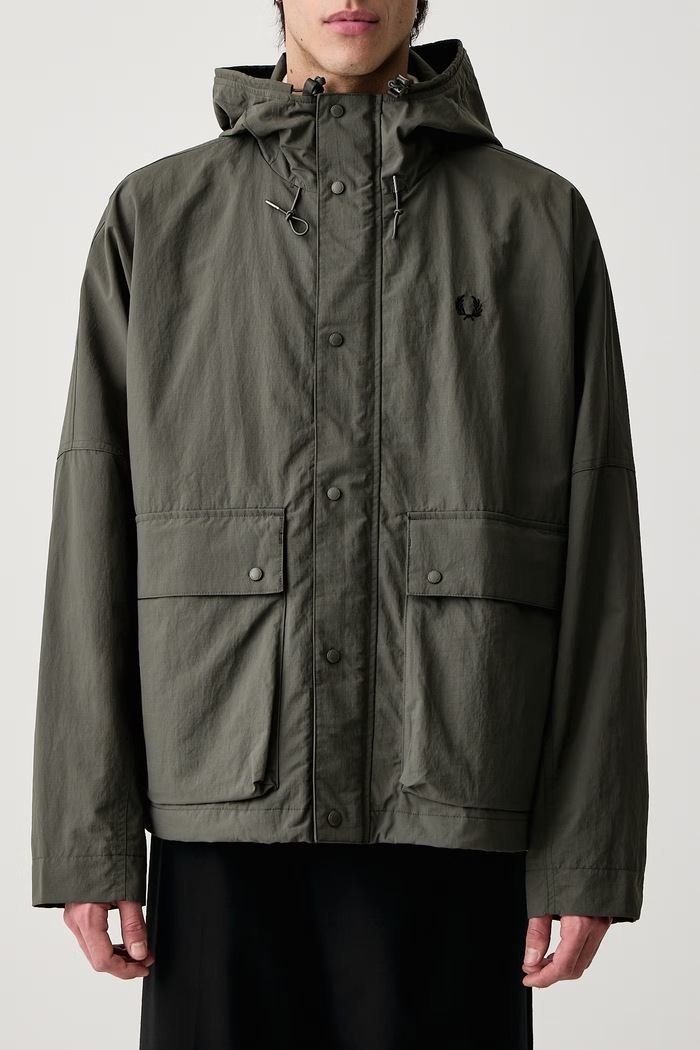Kurtka męska Fred Perry zielony J2323.D09