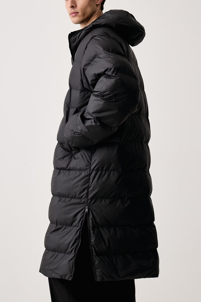 Długa kurtka męska Long Regen adidas Originals KR7202 czarny
