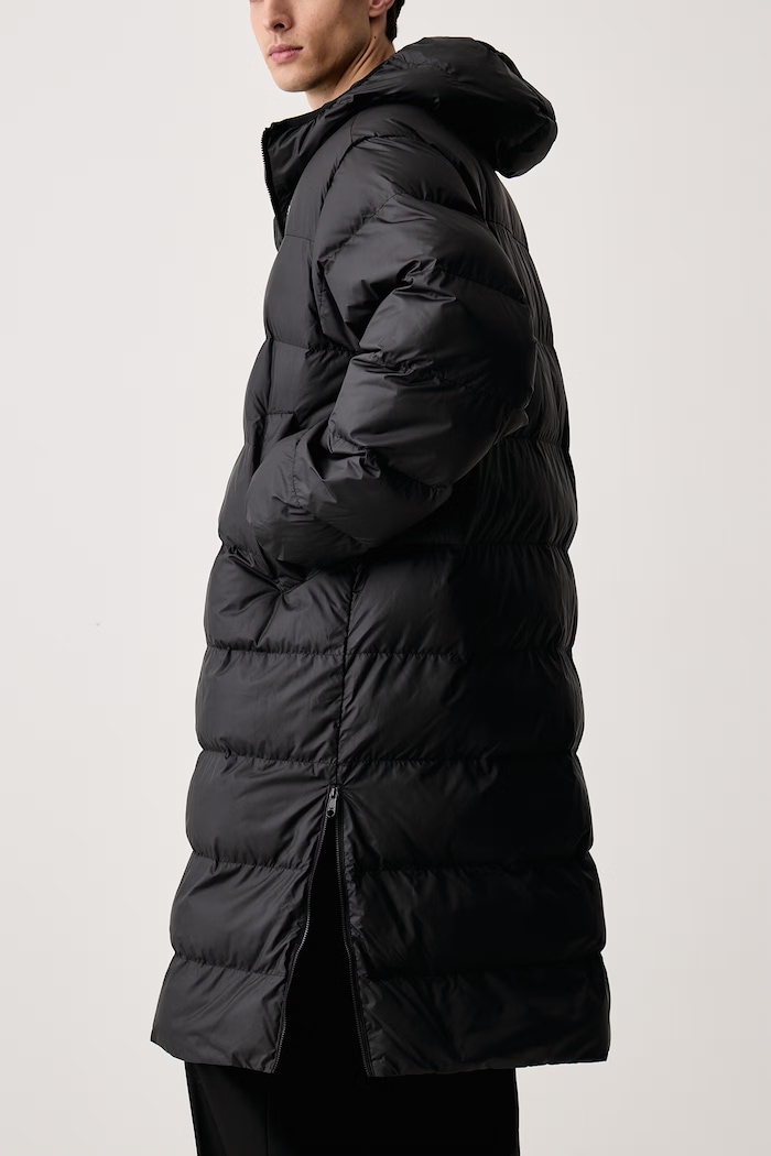 Długa kurtka męska Long Regen adidas Originals KR7202 czarny
