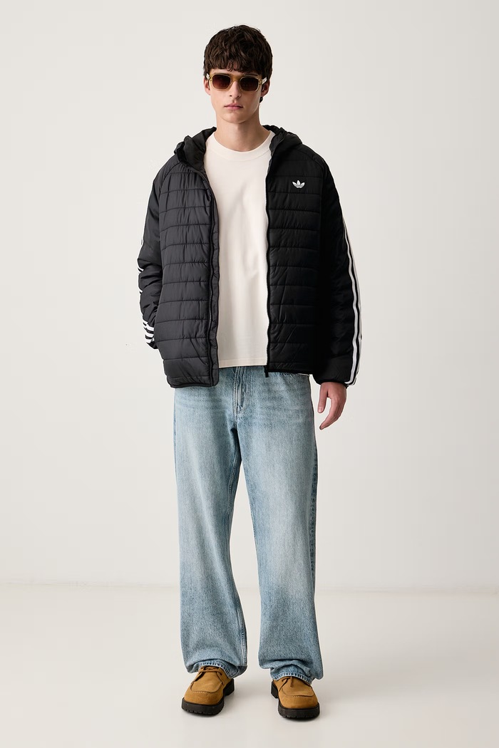 adidas Originals Κοντό μπουφάν Ανδρικό KR7201 μαύρο AW26