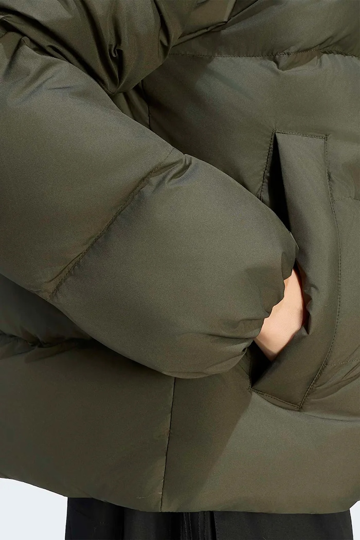 Bunda pánska Hooded Regen adidas Originals zelená KR7196