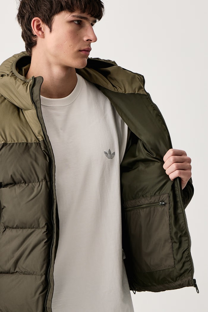 adidas Originals Μπουφάν Ανδρικό Hooded Regen KR7196