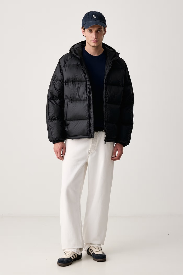 adidas Originals Pernata jakna za muškarce Pertex KR7194 crna AW26