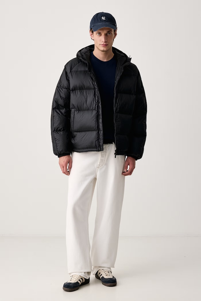 adidas Originals Páperová bunda pánska Pertex KR7194 čierna AW26
