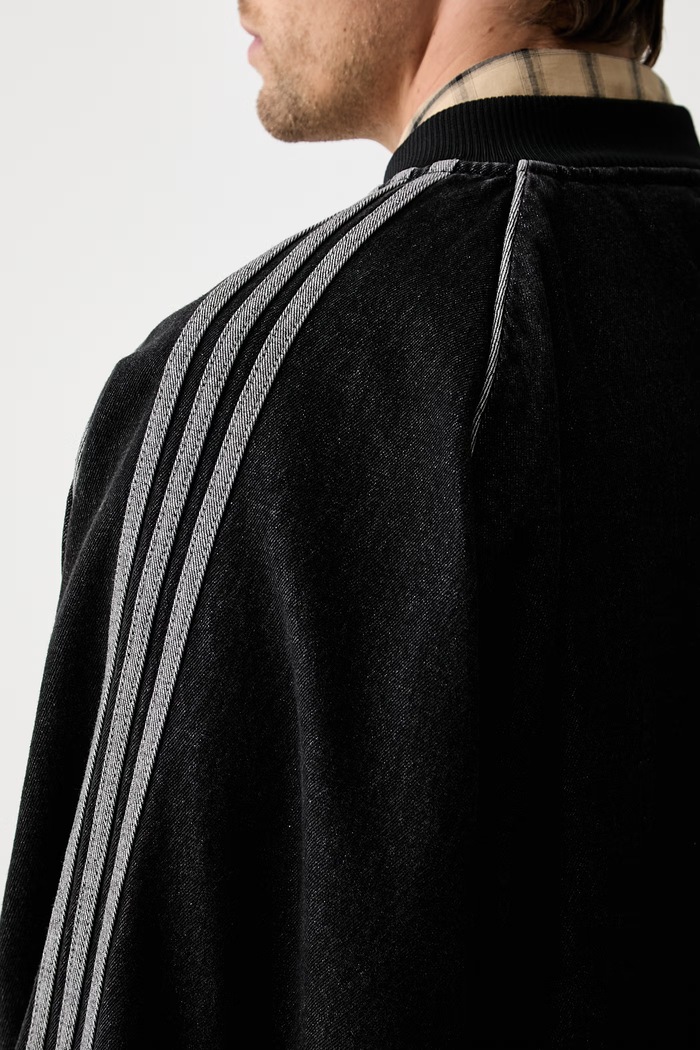 adidas Originals bomberka męska jeansowa Adicolor Denim KS4963 czarny