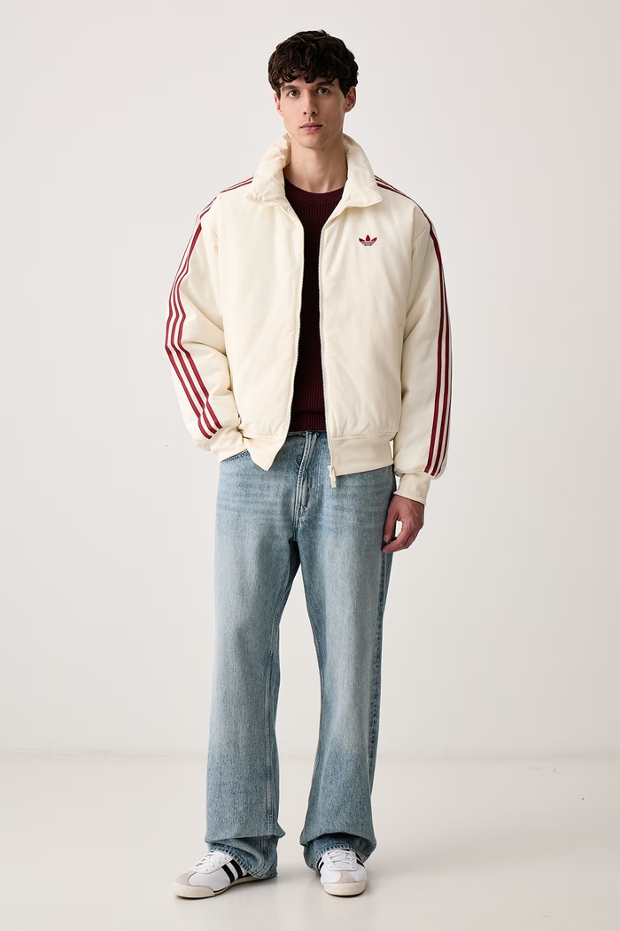 adidas Originals Bunda pánska Firebird KS4156 béžová AW26