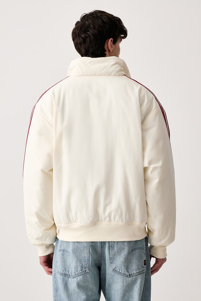 Oblečenie adidas Originals Bunda pánska Firebird KS4156 béžová