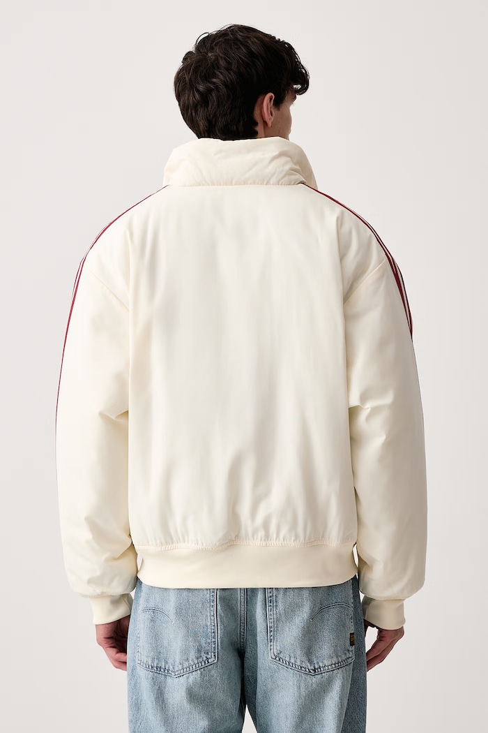 Oblečenie adidas Originals Bunda pánska Firebird KS4156 béžová