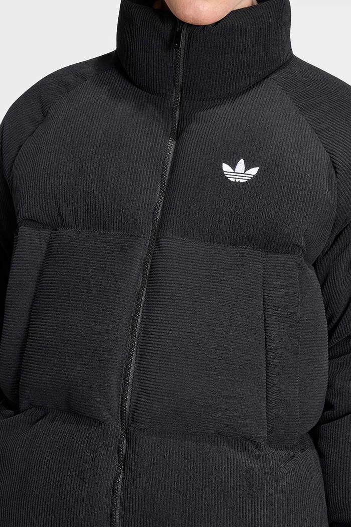 adidas Originals Kurtka pikowana męska sztruksowa Corduroy KR7209 czarny AW26