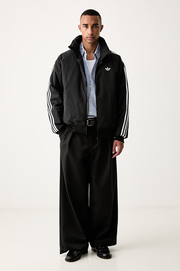 adidas Originals μπουφάν Ανδρικό Firebird KR7203 μαύρο AW26