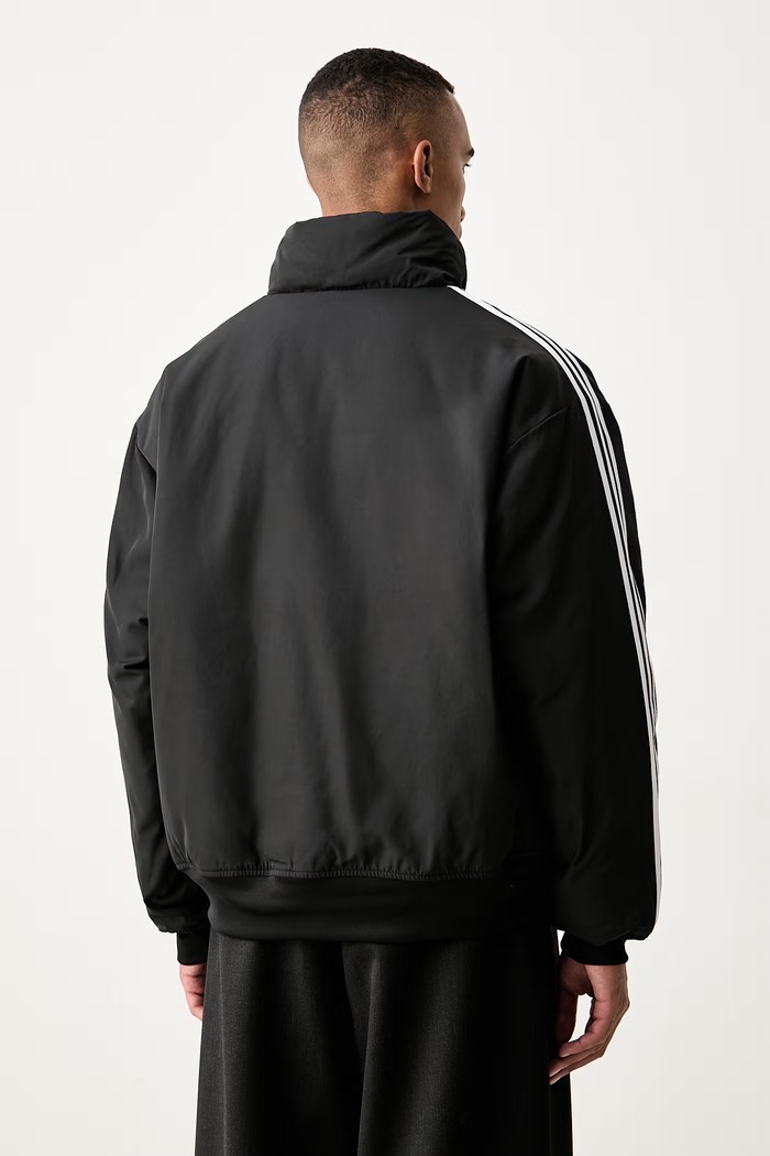 Ρούχα adidas Originals μπουφάν Ανδρικό Firebird KR7203 μαύρο