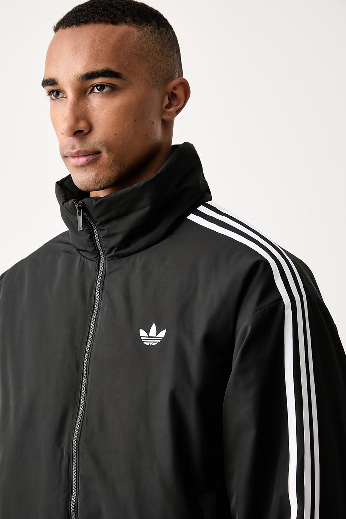 adidas Originals μπουφάν Ανδρικό Firebird μαύρο KR7203