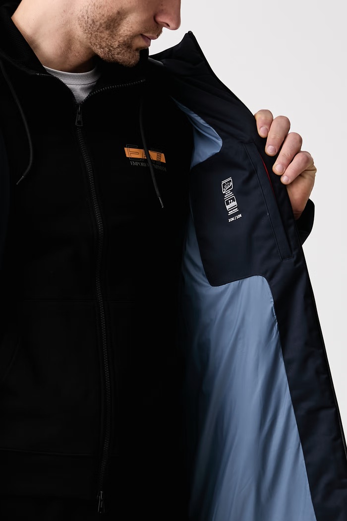 EA7 Emporio Armani Długa kurtka męska AF15952.7M002377