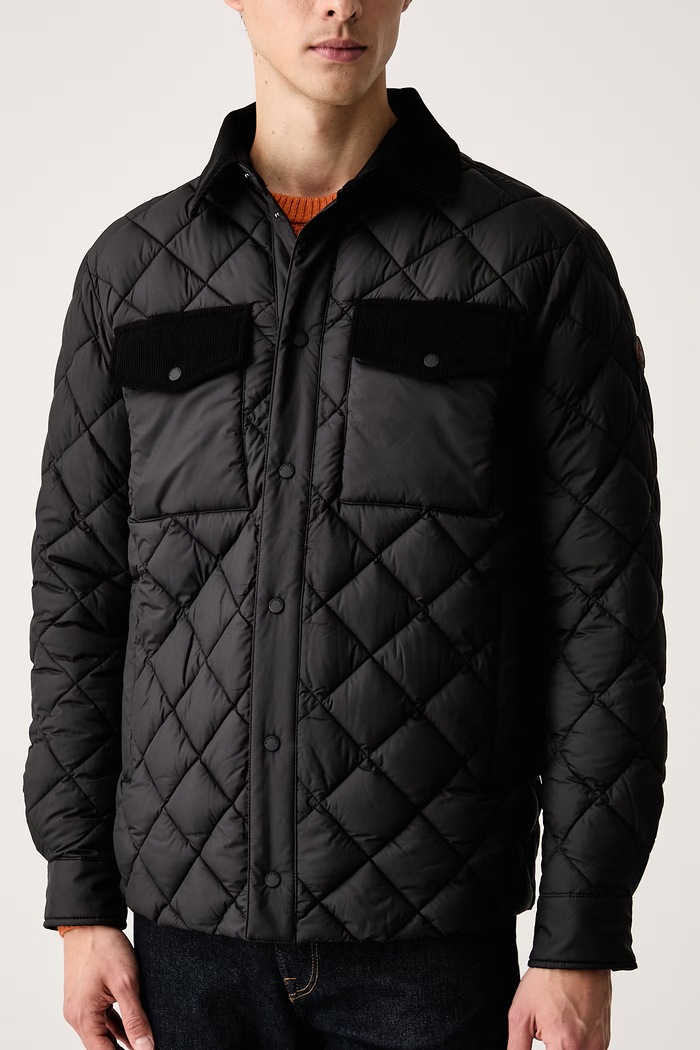 Prešívaná bunda pánska FIRMIN Save The Duck D33029M.MIRO23 čierna