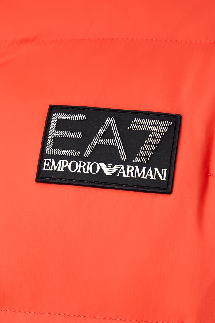 Krótka kurtka męska EA7 Emporio Armani czerwony AF15956.7M002387