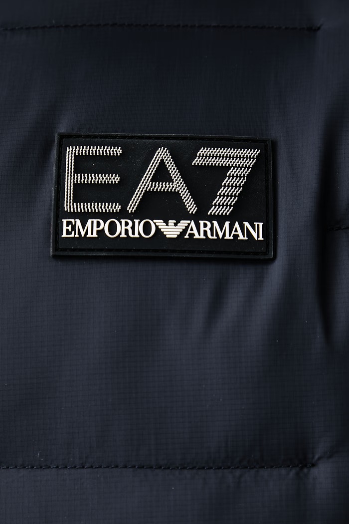 Krótka kurtka męska EA7 Emporio Armani granatowy AF15956.7M002387