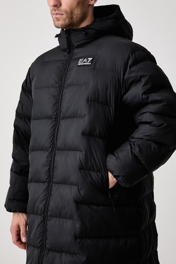 Długa kurtka męska EA7 Emporio Armani AF15956.7M002388 czarny