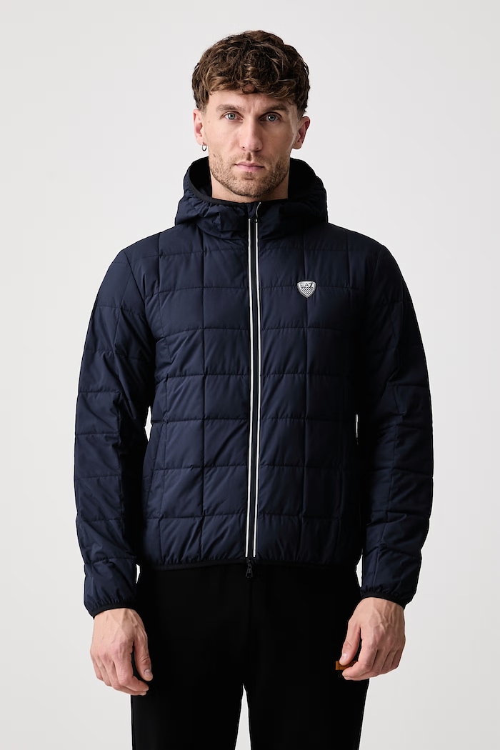 EA7 Emporio Armani Kurtka pikowana męska granatowy AF21509.7M001514