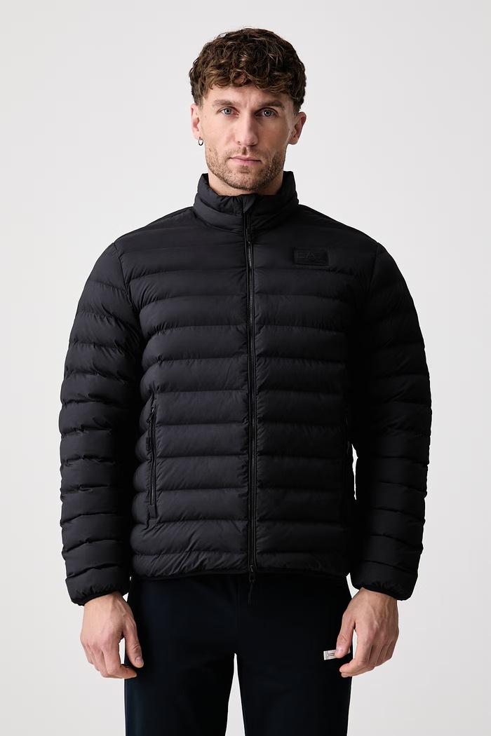 EA7 Emporio Armani Kurtka pikowana męska czarny AF15953.7M002382