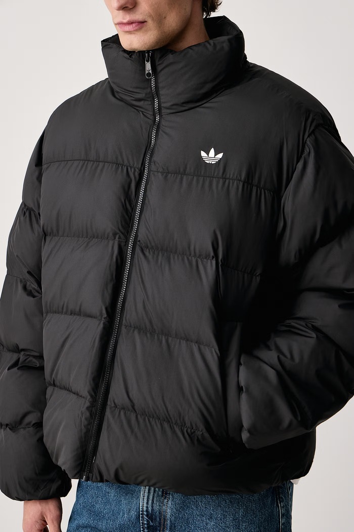 Kratka jakna za muškarce Stand Collar Regen adidas Originals KR7190 crna