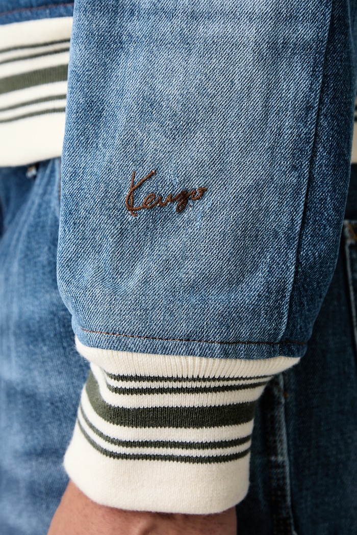 Kenzo Kurtka przejściowa jeansowa damska FG65DB3046B8