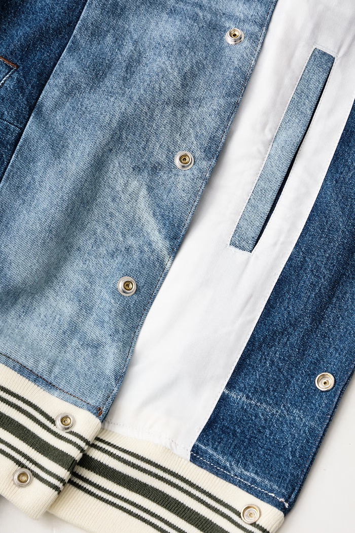 Kenzo Kurtka przejściowa jeansowa damska FG65DB3046B8