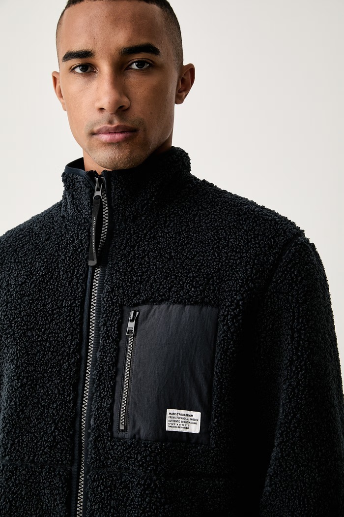 Marc O'Polo bluza polarowa męska granatowy 5000009973