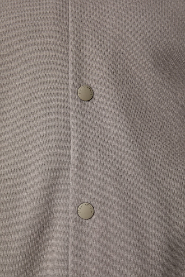 Marc O'Polo bluza rozpinana męska z bawełną 5000014575 szary